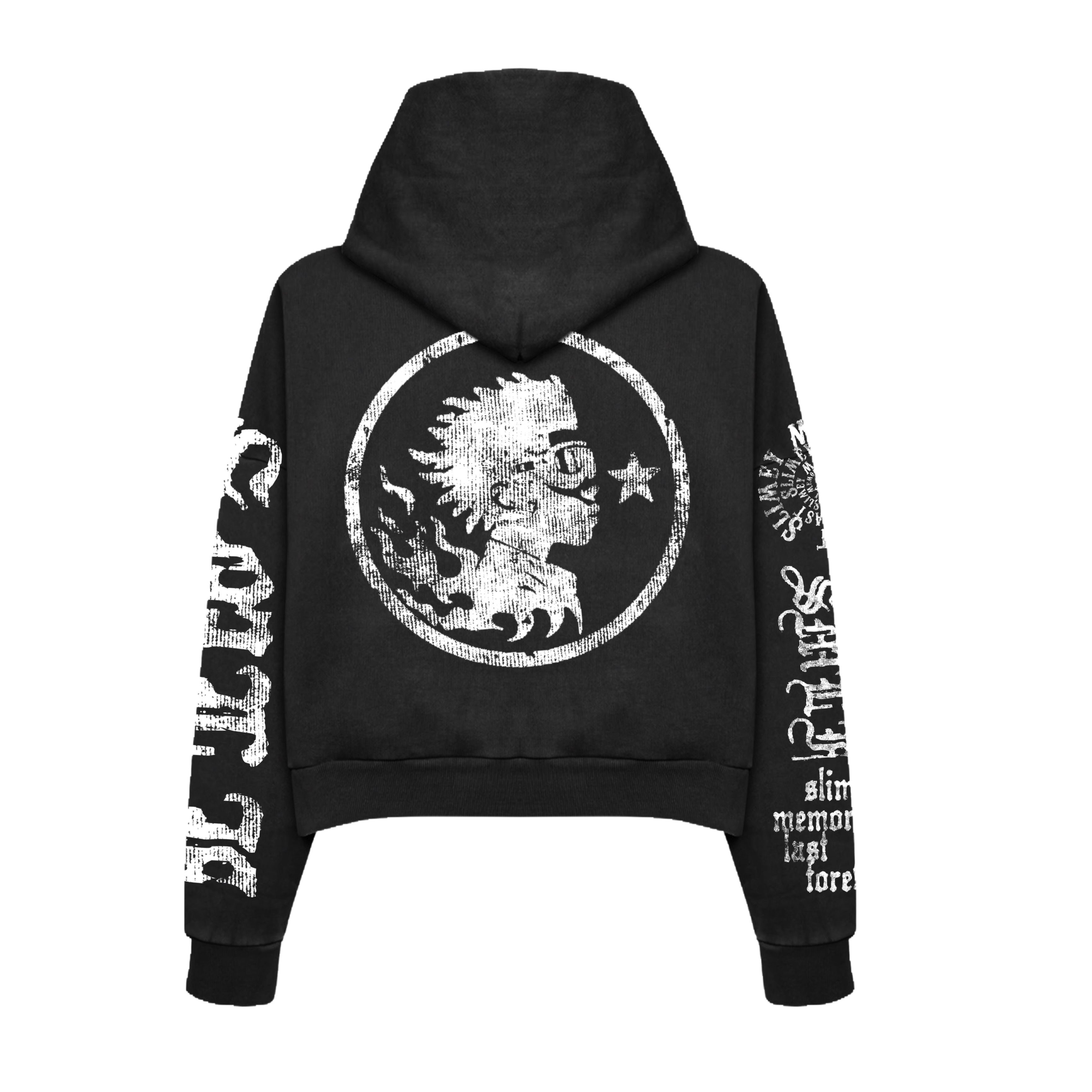 SMLF BLACK HOODIE