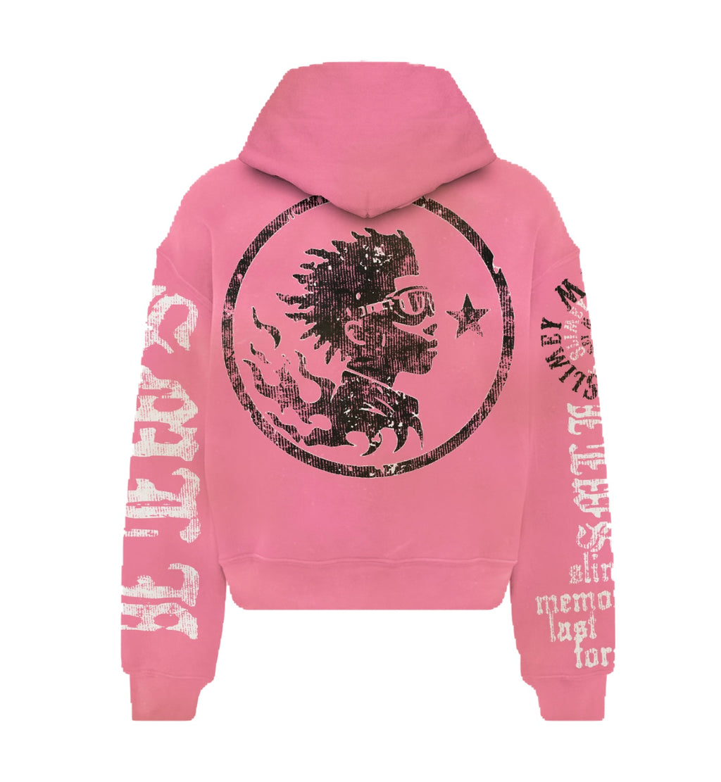 SMLF PINK HOODIE