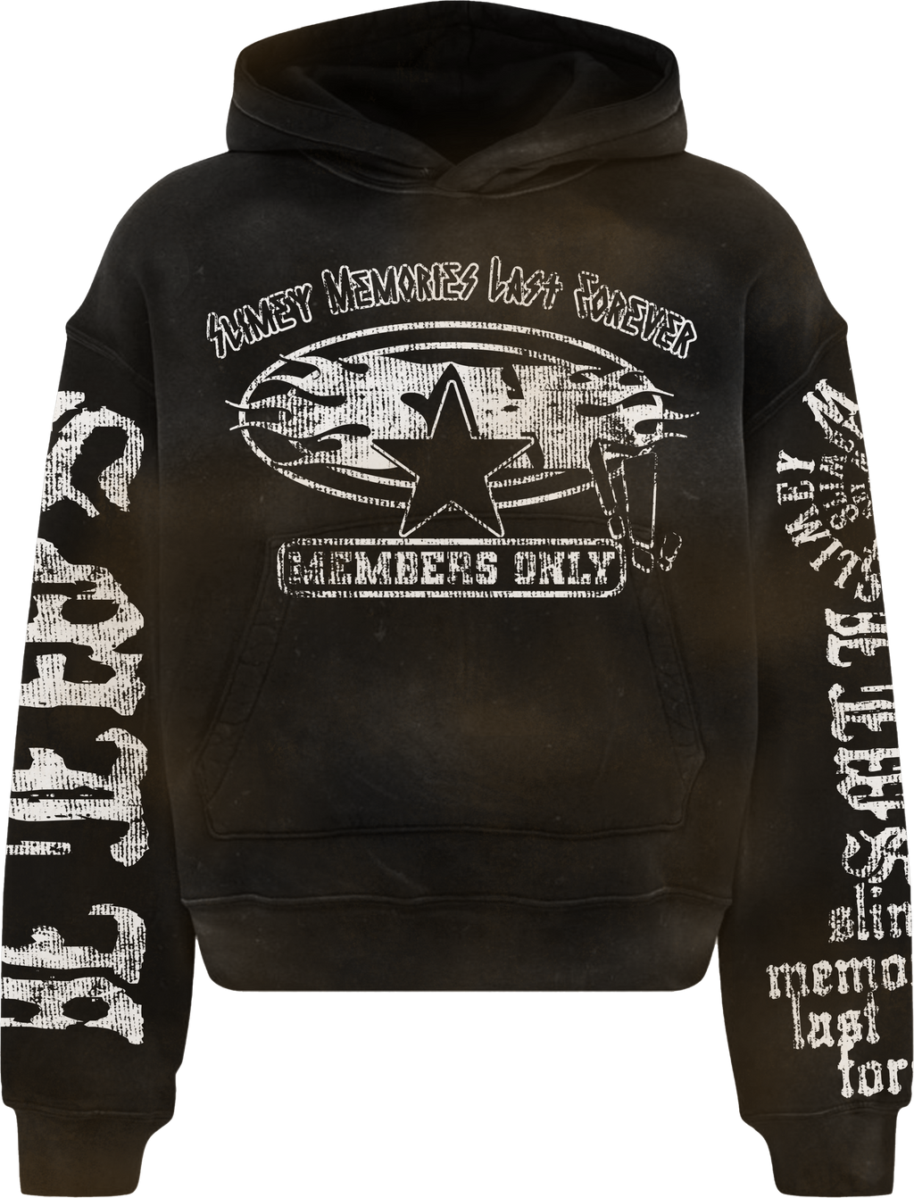 SMLF BLACK HOODIE