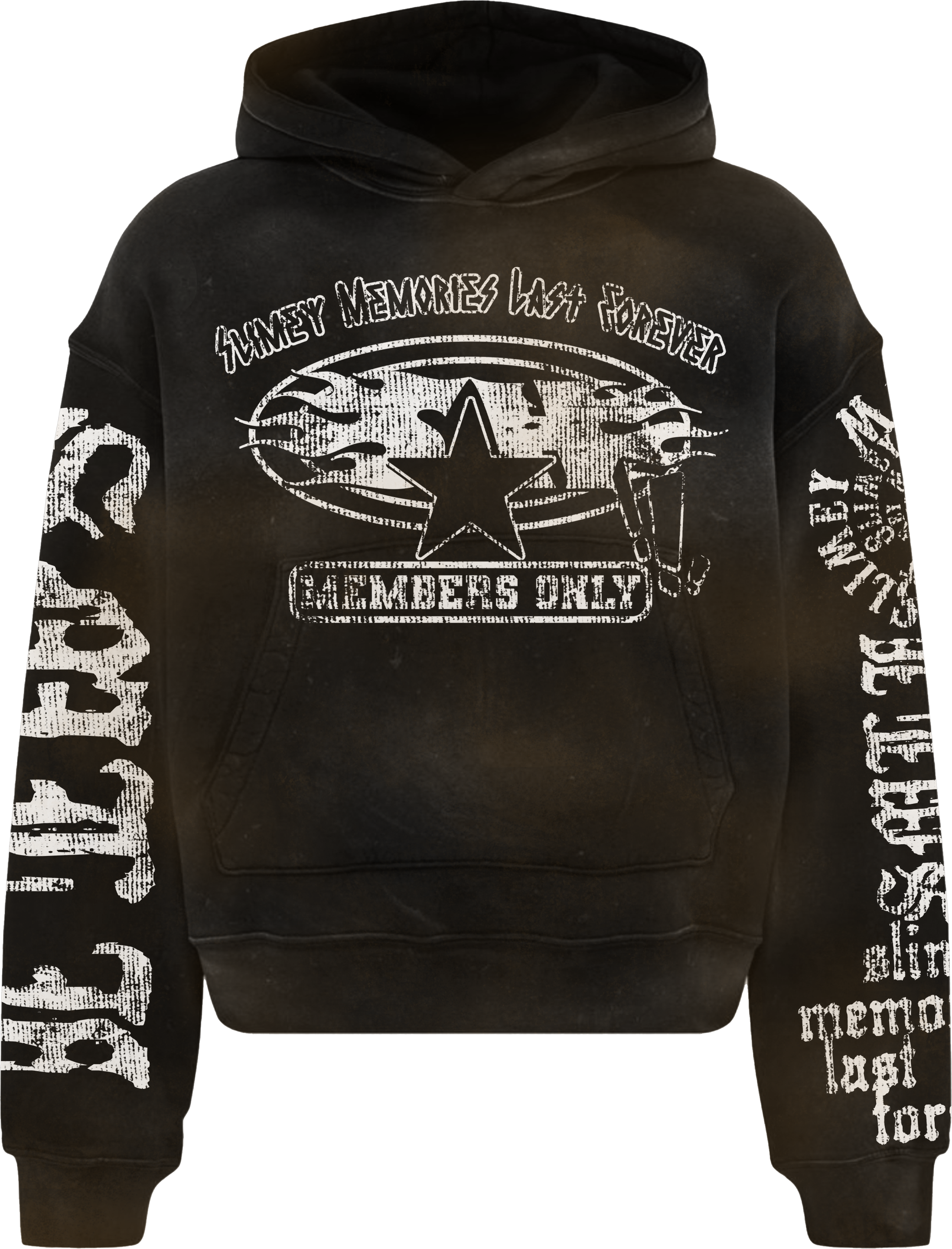 SMLF BLACK HOODIE