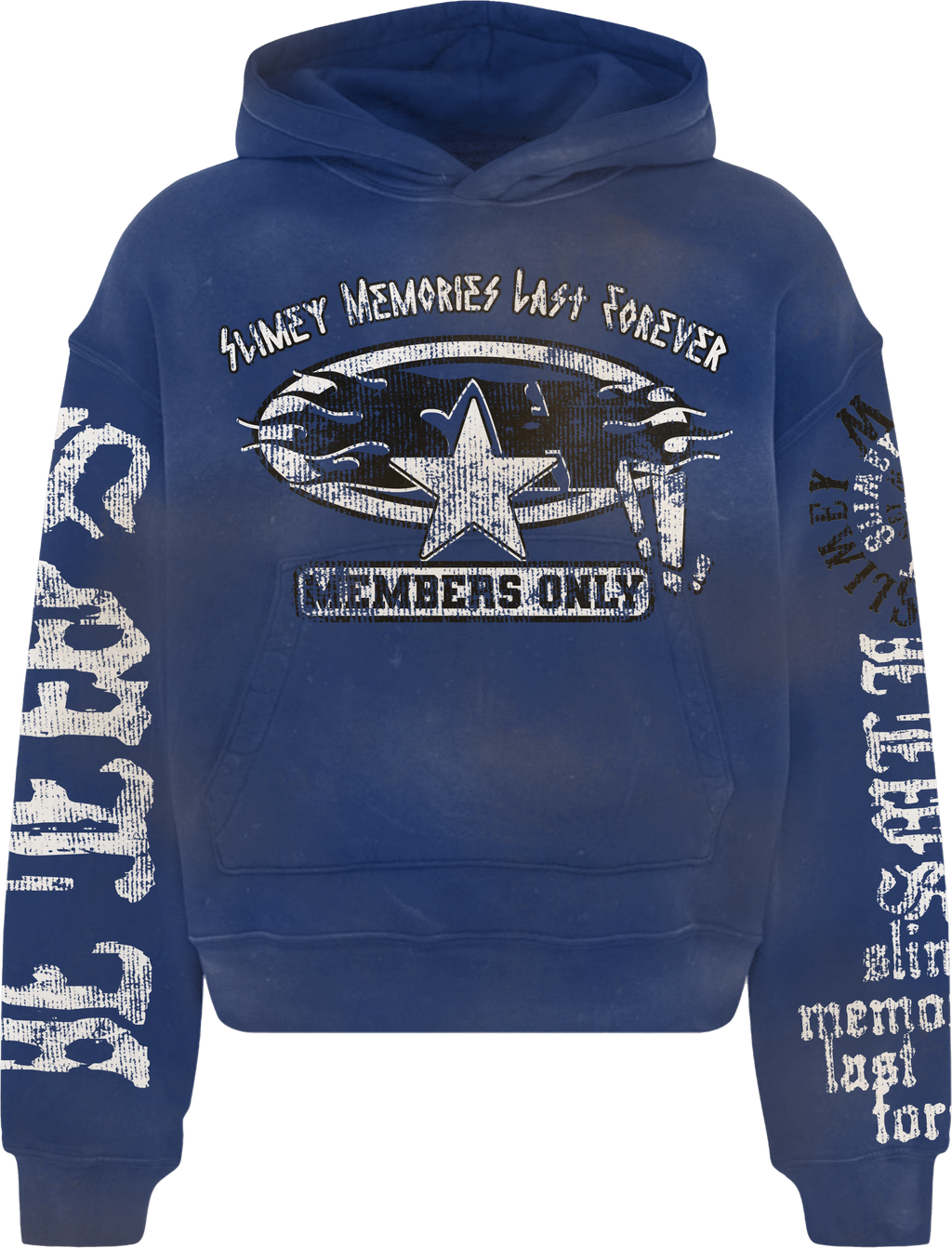SMLF NAVY BLUE HOODIE
