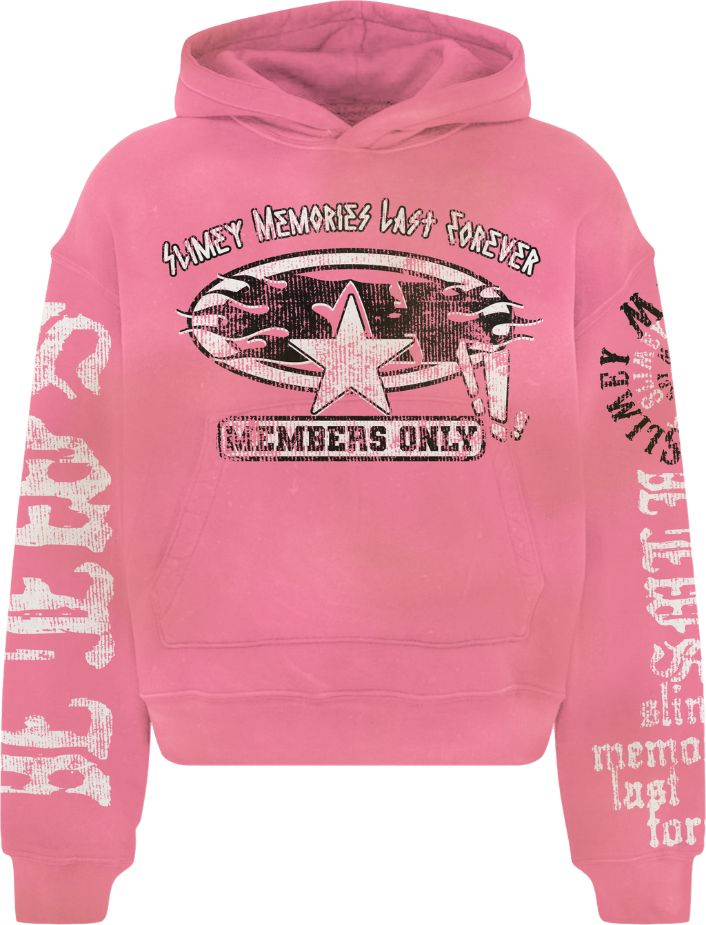 SMLF PINK HOODIE
